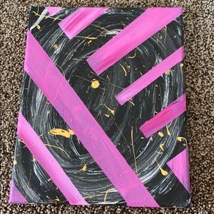 Painting: Pink Galaxy 💗🖤